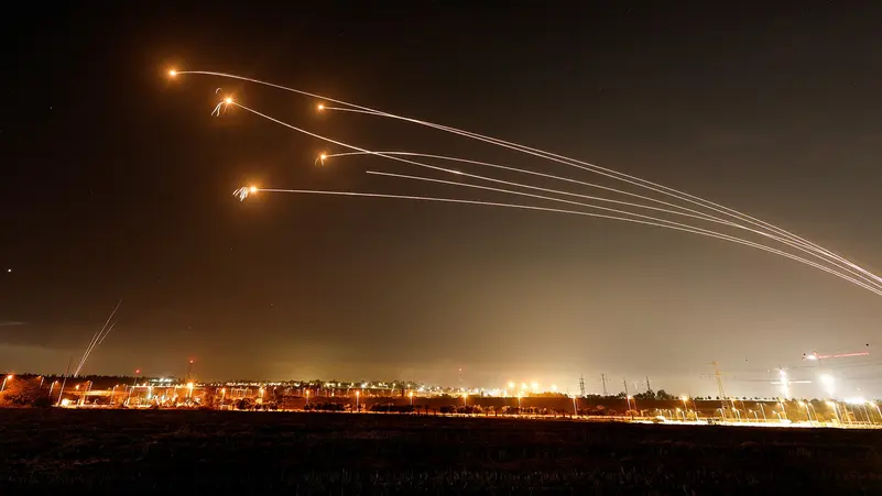 Iraqi group strike Eilat as Israeli air defense active (Video)