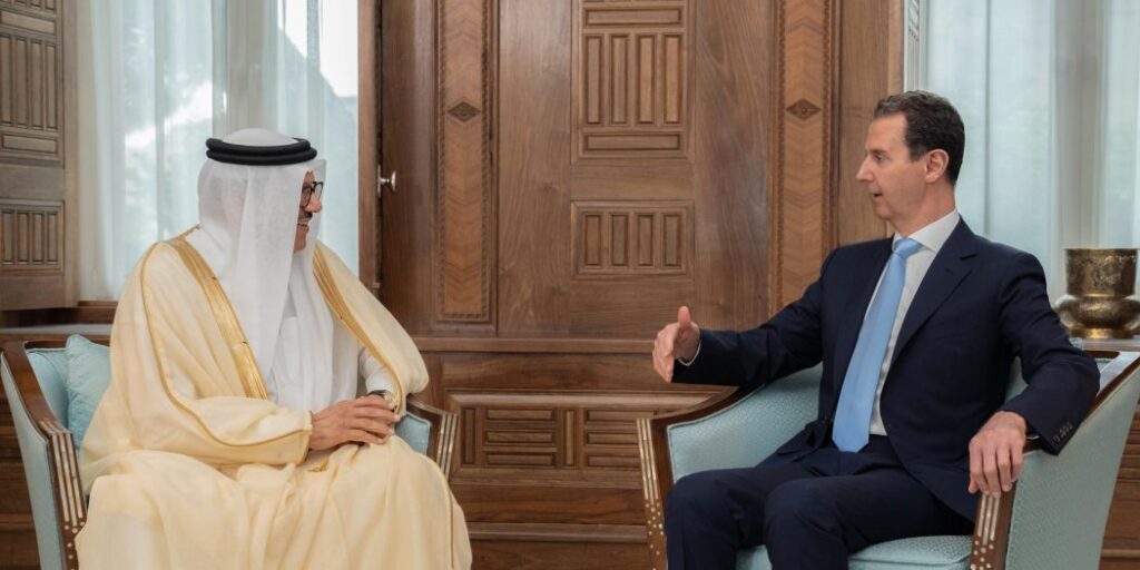 President al-Assad receives Bahrain’s Foreign Minister