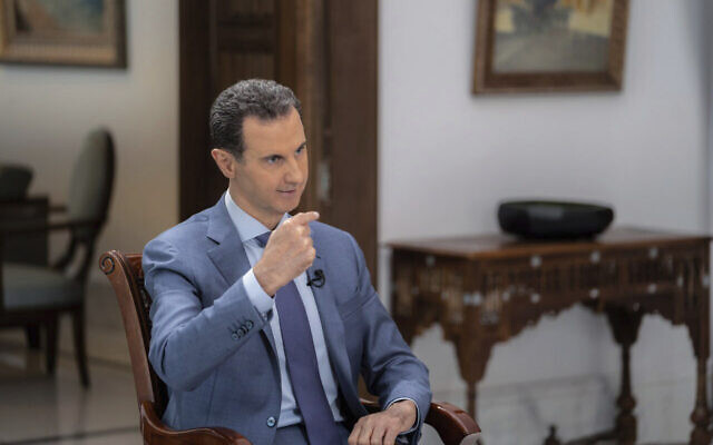 Syria has held meetings with United States  :  President al-Assad