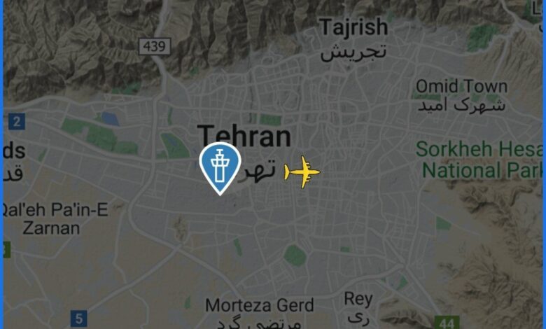 Iran has reportedly halted all air traffic to and from Tehran